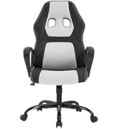 Pazidom Gaming Chair, Office Chair Ergonomic Computer Chair with Lumbar Support High Back PU Leat...