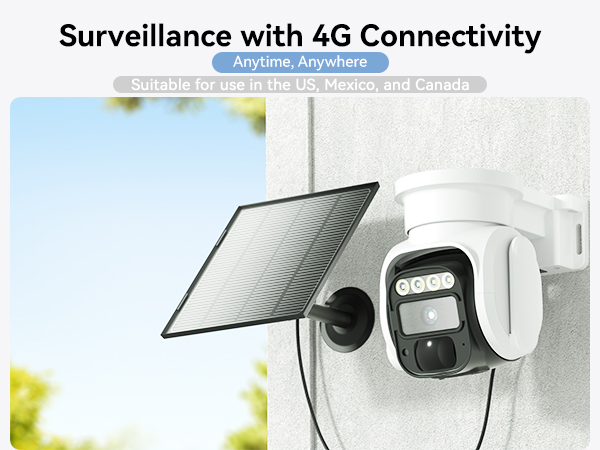 Surveillance with 4G Connectivity – Anytime, Anywhere