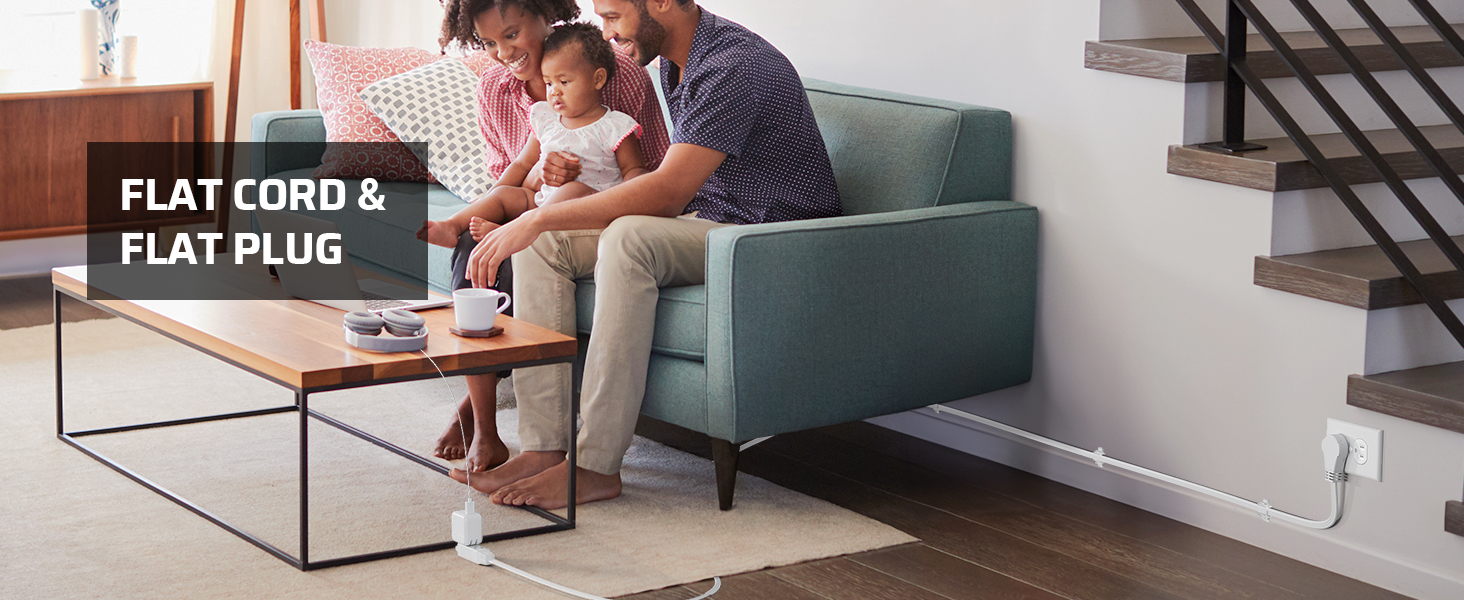 6 feet extension cord