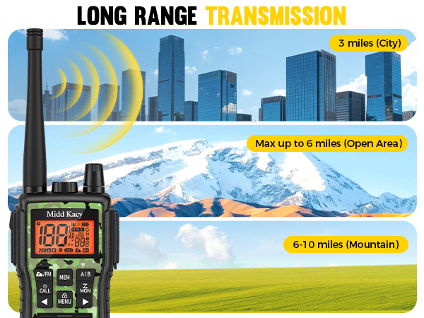 walkie talkies long range