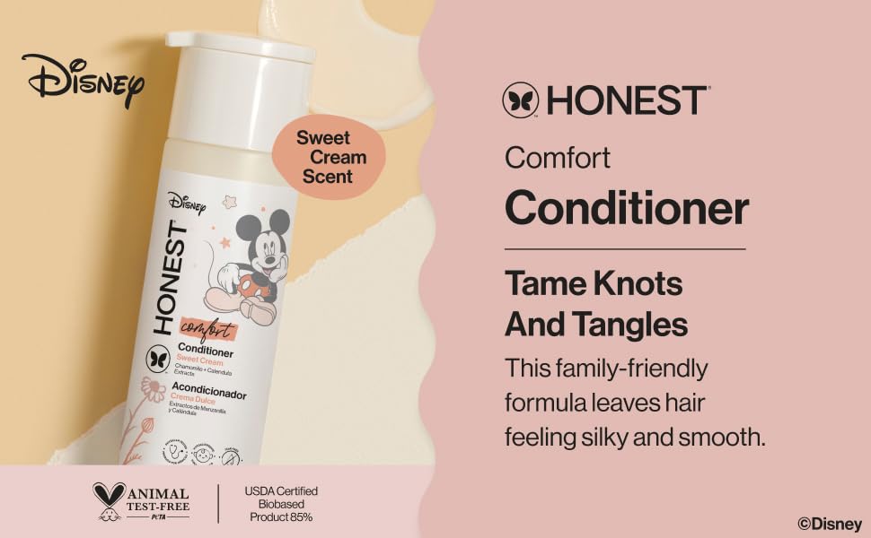 Tames Knots And Tangles: This family-friendly formula leaves hair feeling silky and smooth