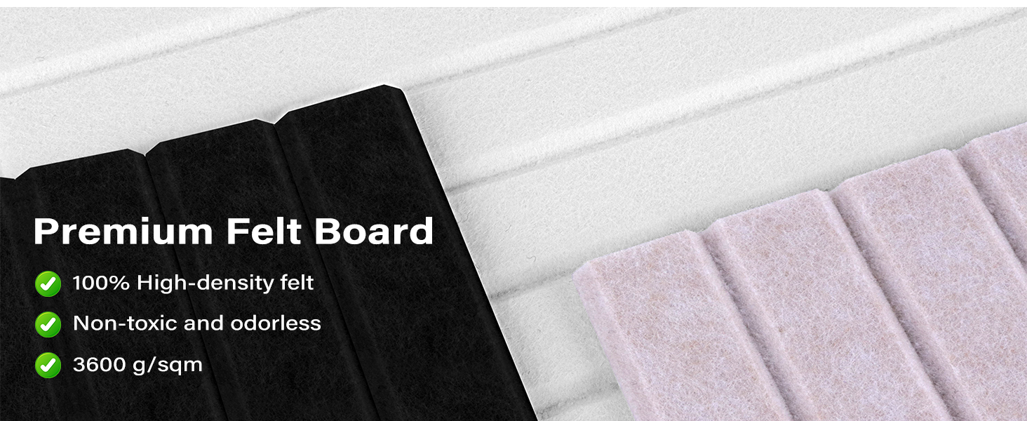 Large Felt Bulletin Board