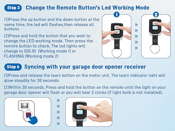 Garage Door Remote keychain 893max