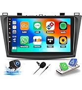 SIXTOP [2+64G] Android Car Stereo for Mazda 3 2009-2013 with Carplay Android Auto Mirror Link Cha...