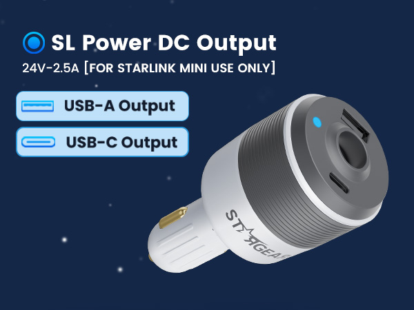 Starlink Mini Car Adapter