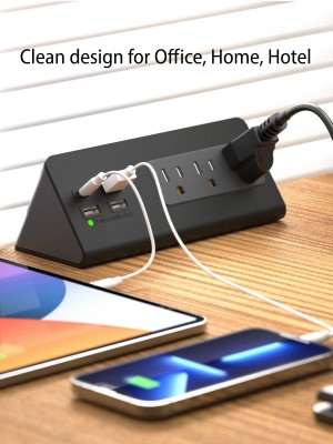 USB Power Charging Station for Hotel Bed Nightstand