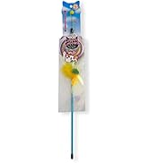 NECOICHI Crinkly Critters Bouncy Bee Adjustable Cat Wand No.1 Selling Cat Toy in Japan
