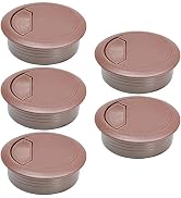 EASYEAH 5 Pcs Desk Grommet 2" / 50 mm, Desk Cord Hole Cover, Cable Grommet ABS Plastic, Desk Hole...