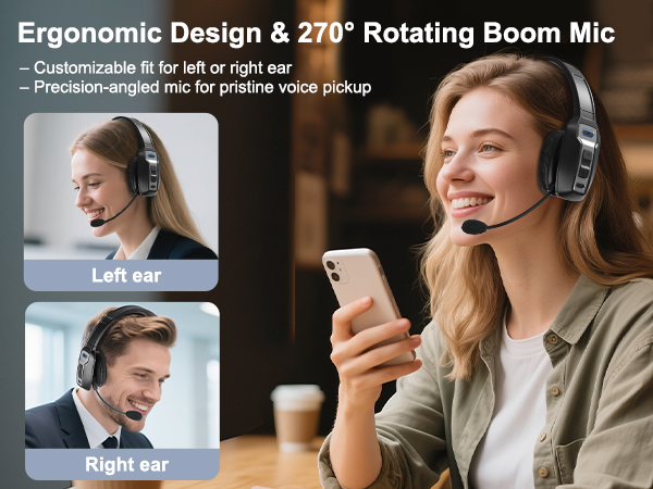 Bluetooth Headset for Truck Drivers 2a