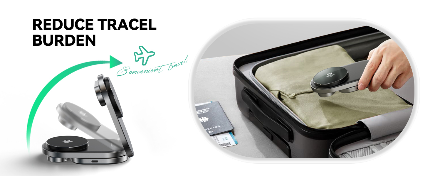 travel charger for iphone and apple watch travel iphone 3 in one foldable 3 in 1 charging station