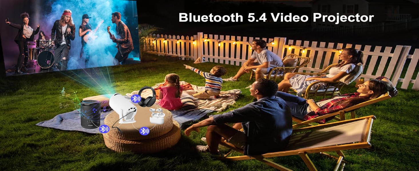 Built-in speaker or connecting to earphones, speakers, AirPods via Bluetooth 5.4