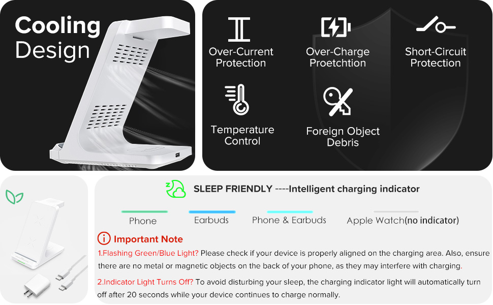 3 in 1 charging station apple