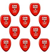 WNL Products CPR Rescue Mask, Adult/Child &amp; Infant Pocket Resuscitator, Hard Case Kit with Belt C...
