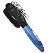 BV Dog Brush and Cat Brush, Pet Grooming Comb, 2 Sided Bristle and Pin for Long and Short Hair Do...