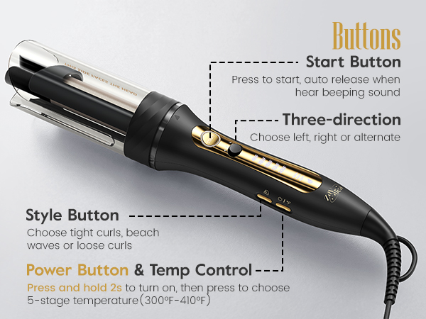 automatic hair curler