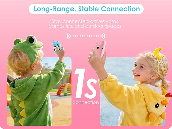 kids video walkie talkies, walkie talkies with camera, no wifi kids walkie talkies