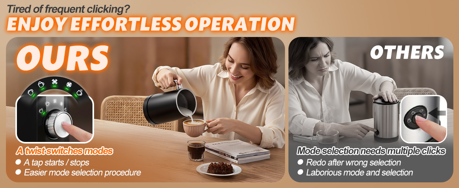 enjoy effortless operation