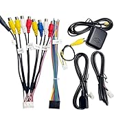 Radio Wiring Harness Kit for Android Car Stereo 16Pin ISO Radio Wire Harness 10Pin/20Pin RCA Conn...