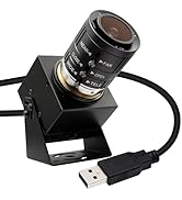 SVPRO 12MP USB Camera 4K 30fps Webcam with Zoom,1080P 120fps High Speed USB Camera for Industrial...