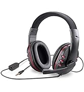 Picozon Gaming Headset Headphone - Mic for PS5/PS4, Laptop, Mobile w/ 3.5mm Plug