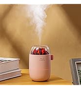Portable Mini Humidifier, Small Cool Mist, Personal Desktop Humidifier for Baby Bedroom Travel Of...