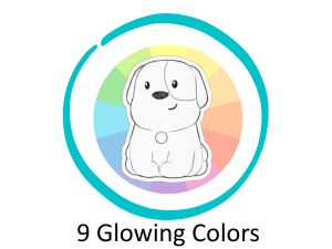LumiPets Puppy color changing
