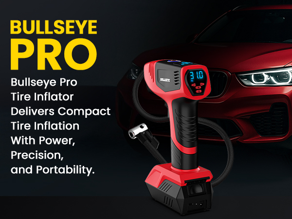 BULLSEYE PRO AIR TIRE INFLATOR