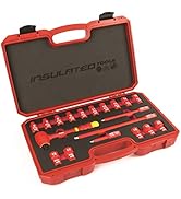 Titan Tools - 19-Pc 3/8 Dr Insulated Socket (68100)
