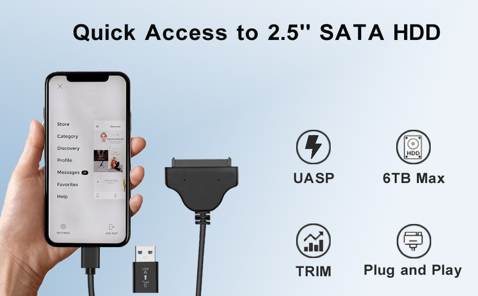 SATA to usb C
