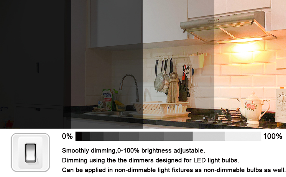 e17 led bulb dimmable under microwave light bulb Warm White 3000K