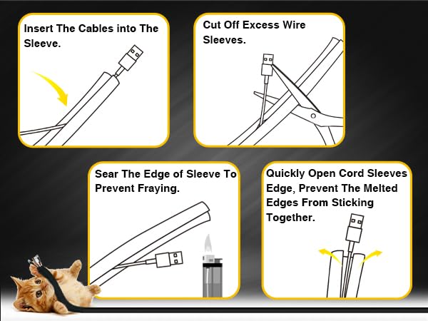 Split-Sleeve Wire Loom