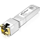 NataLink 10G SFP+ to RJ45 Transceiver, Auto-Negotiation Copper SFP to Ethernet Module Support 10G...