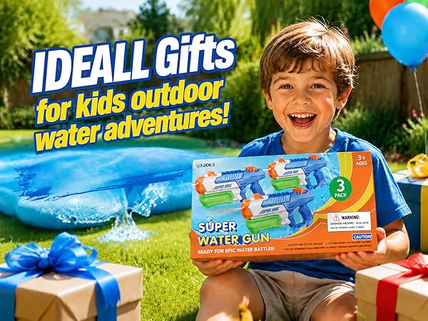 water guns for kids, summer gifts for kids