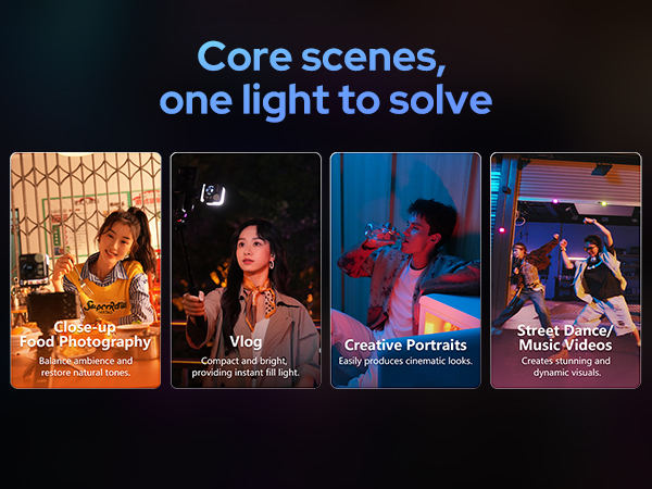 Pico RGB full color led video light