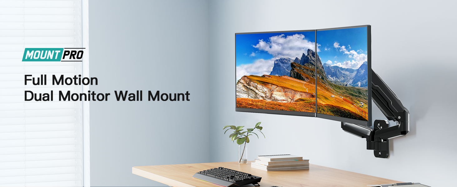 wall mount monitor arm