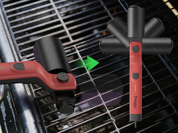 electric grill brush for outdoor grill automatic grill cleaner