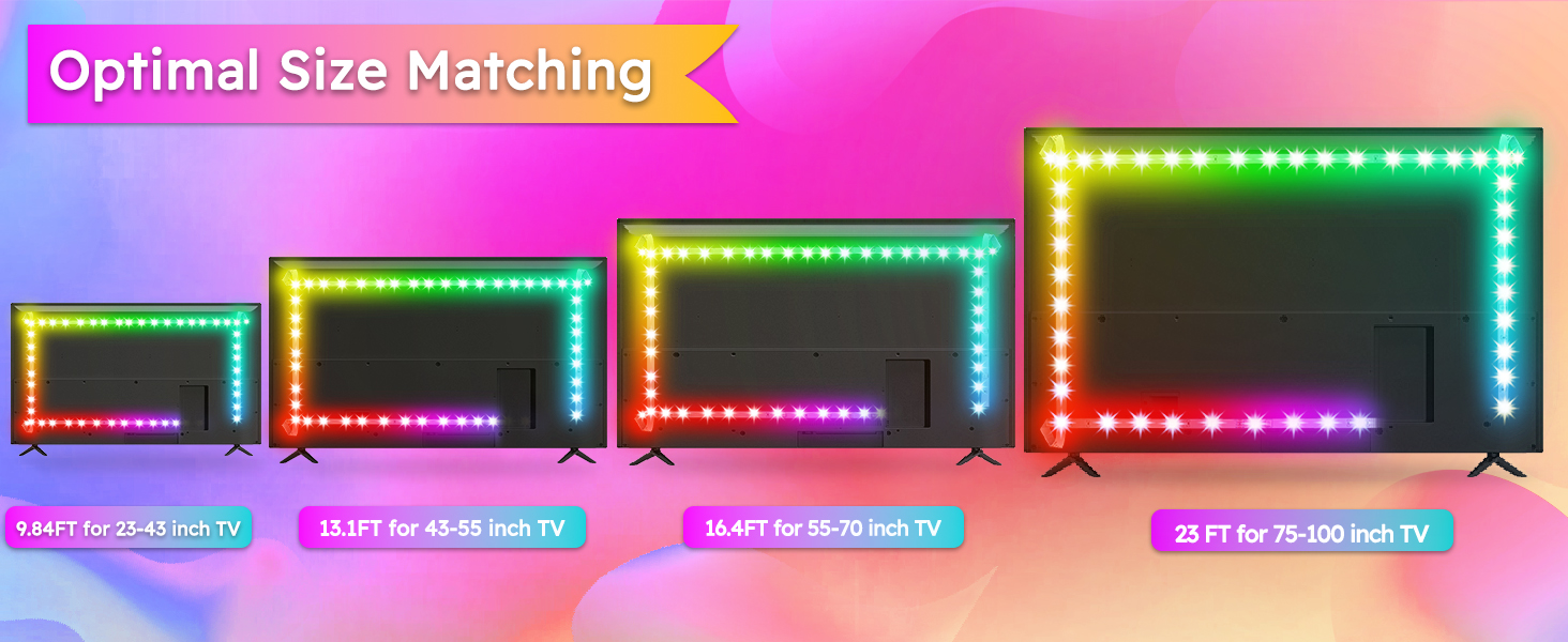MORIACC LED Lights for TV