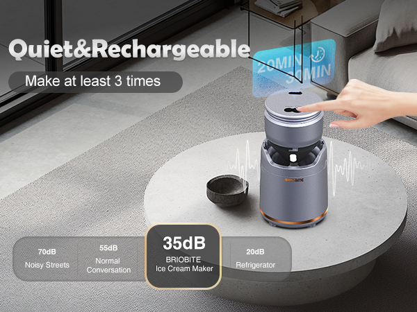 Briobite ice cream maker