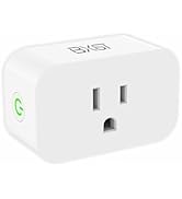 BXST Smart Plug, WiFi Smart Plugs Work with Alexa and Google Home, 15A/1800W Max, Smart Outlet Ti...
