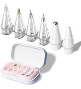 Replacement Tips for Apple Pencil Pro (1st/2nd Gen &amp; USB-C), Upgraded iPad Pen Tips with Carrying...
