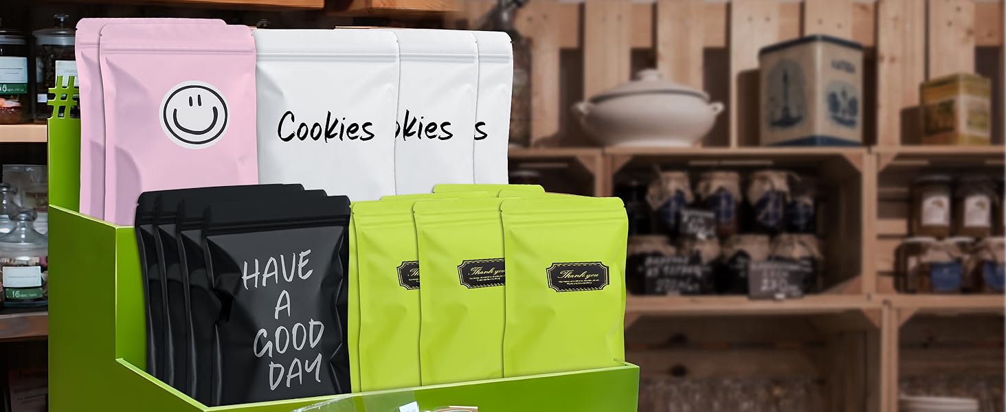 resealable bags