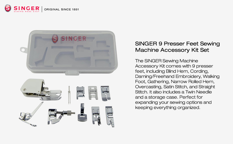 Heavy Duty Crafting Presser Foot Kit