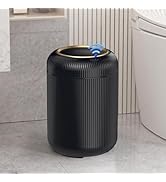 onlcuk Motion Sensor Bathroom Trash Can with Lid, 3 Gallon / 11L Automatic Bathroom Garbage Can, ...