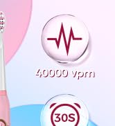 8X Electric Toothbrush Pink