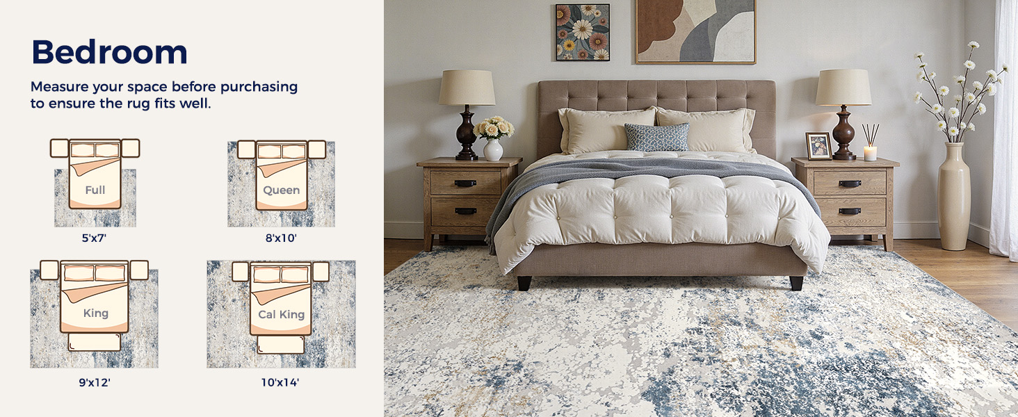 bedroom rug
