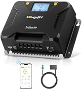 BougeRV MPPT Solar Charge Controller 30A, w/ Low-Temp Cut-Off, APP Control, Backlit LCD, 30 Amp S...