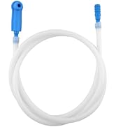 VKQTS 3.94Ft Car Brake Bleeder Hose with Brake Bleeder Adapter,Soft Car Break Bleeders Hose for M...