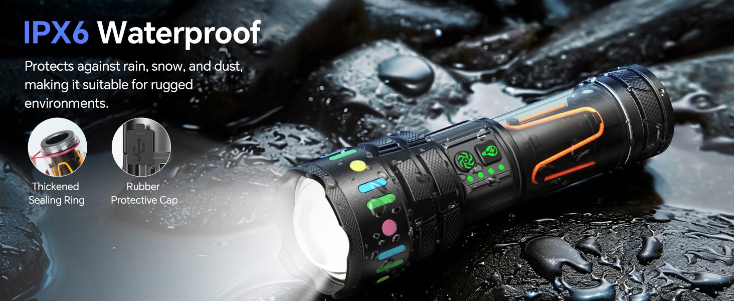 IPX6 Waterproof