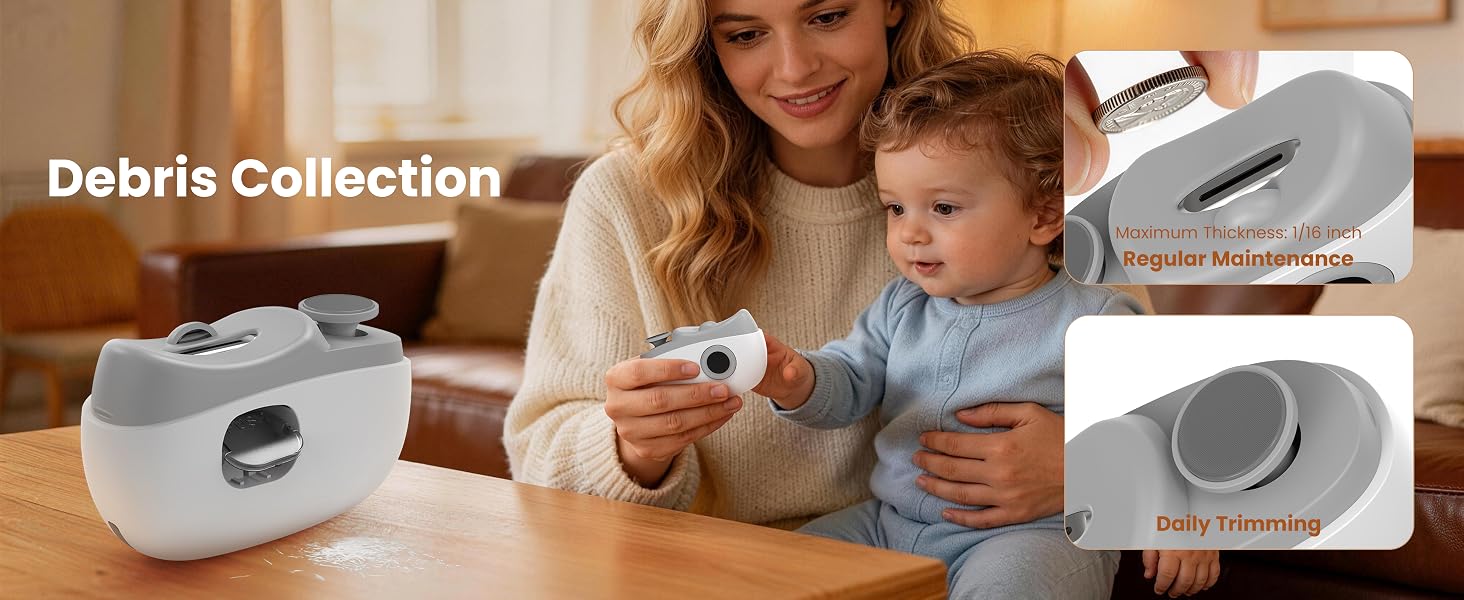 2 in 1 Electric Nail Clipper