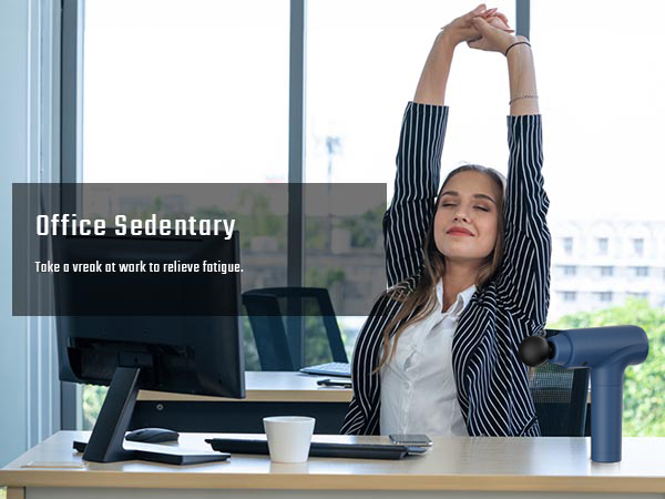 cotsoco Massage Gun, Muscle Massage Gun Deep Tissue Back Massager with Silent Brushless Motor